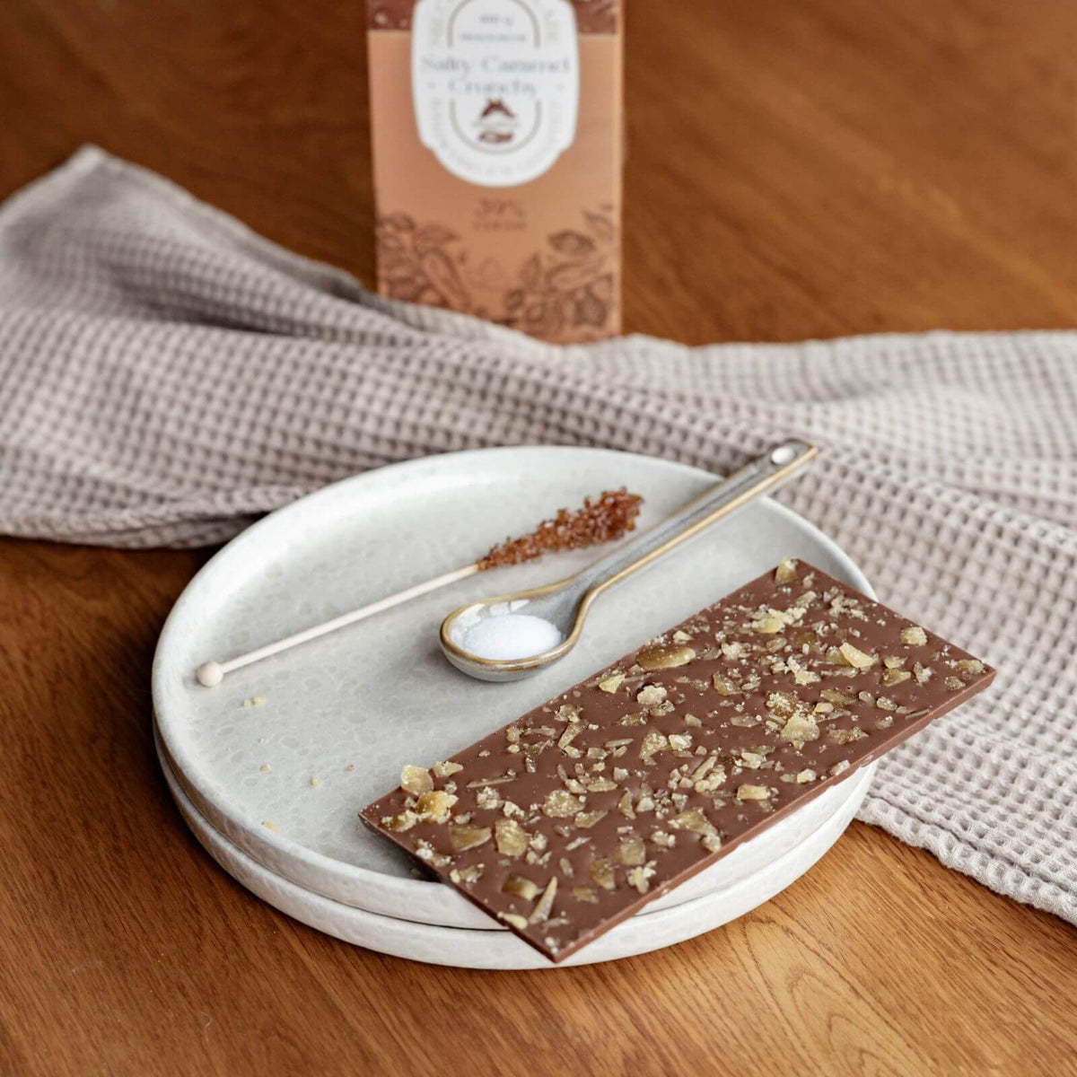 Bio Salty Caramel Crunchy Schokolade