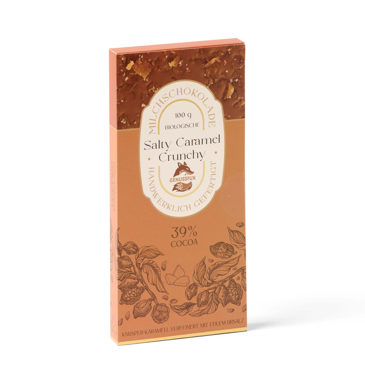 Bio Salty Caramel Crunchy Schokolade