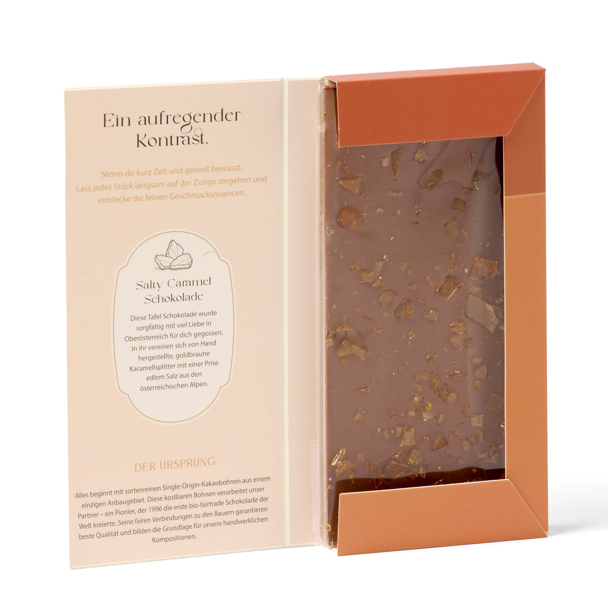 Bio Salty Caramel Crunchy Schokolade