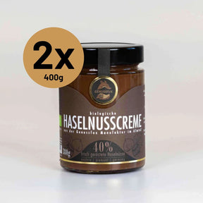 Bio-Haselnusscreme Duo/Trio