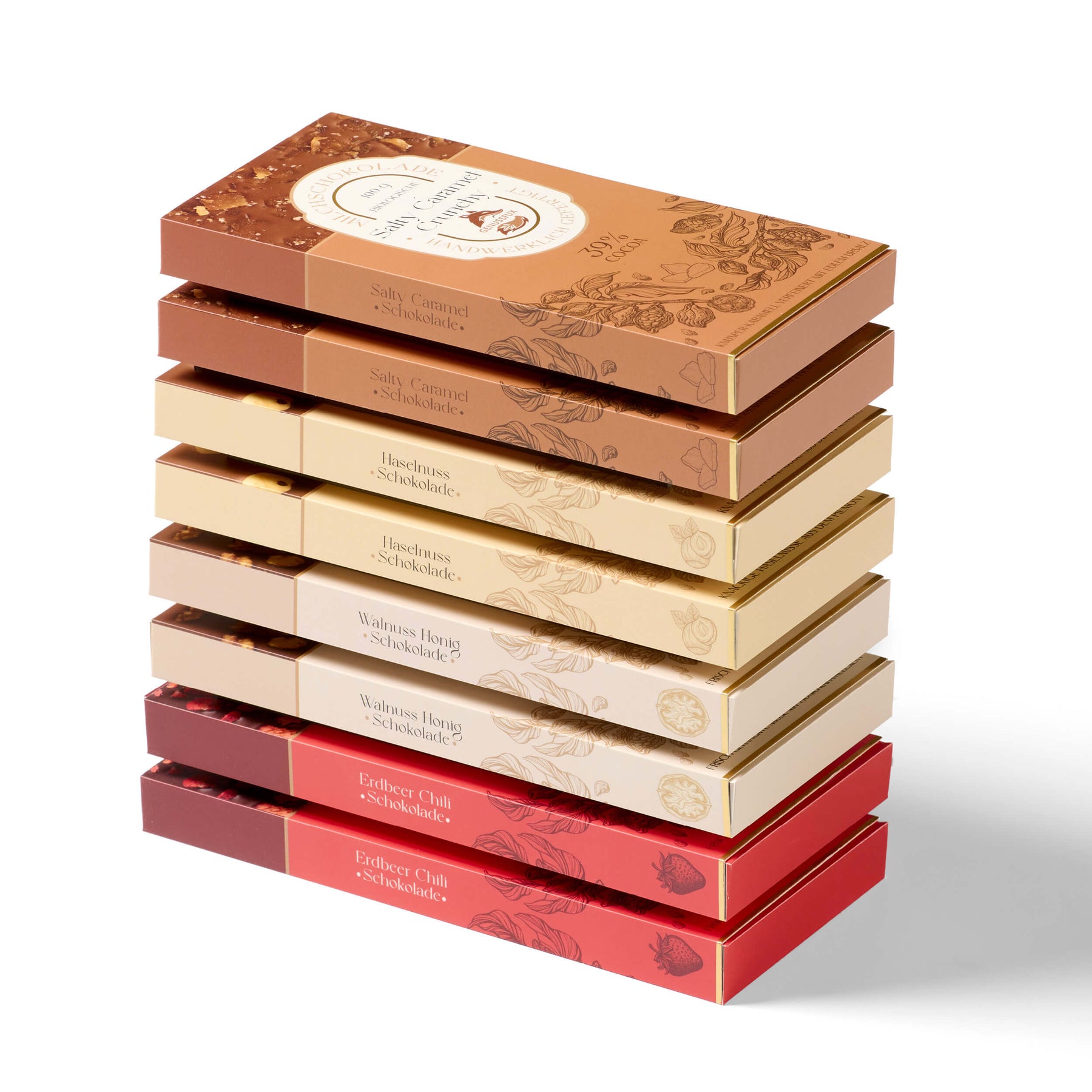 Schokoladen-Set 7 + 1 gratis