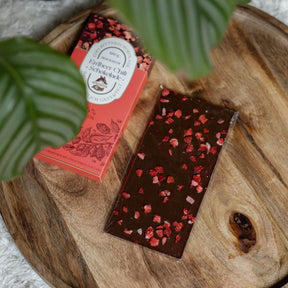 Bio-Erdbeer-Chili-Schokolade