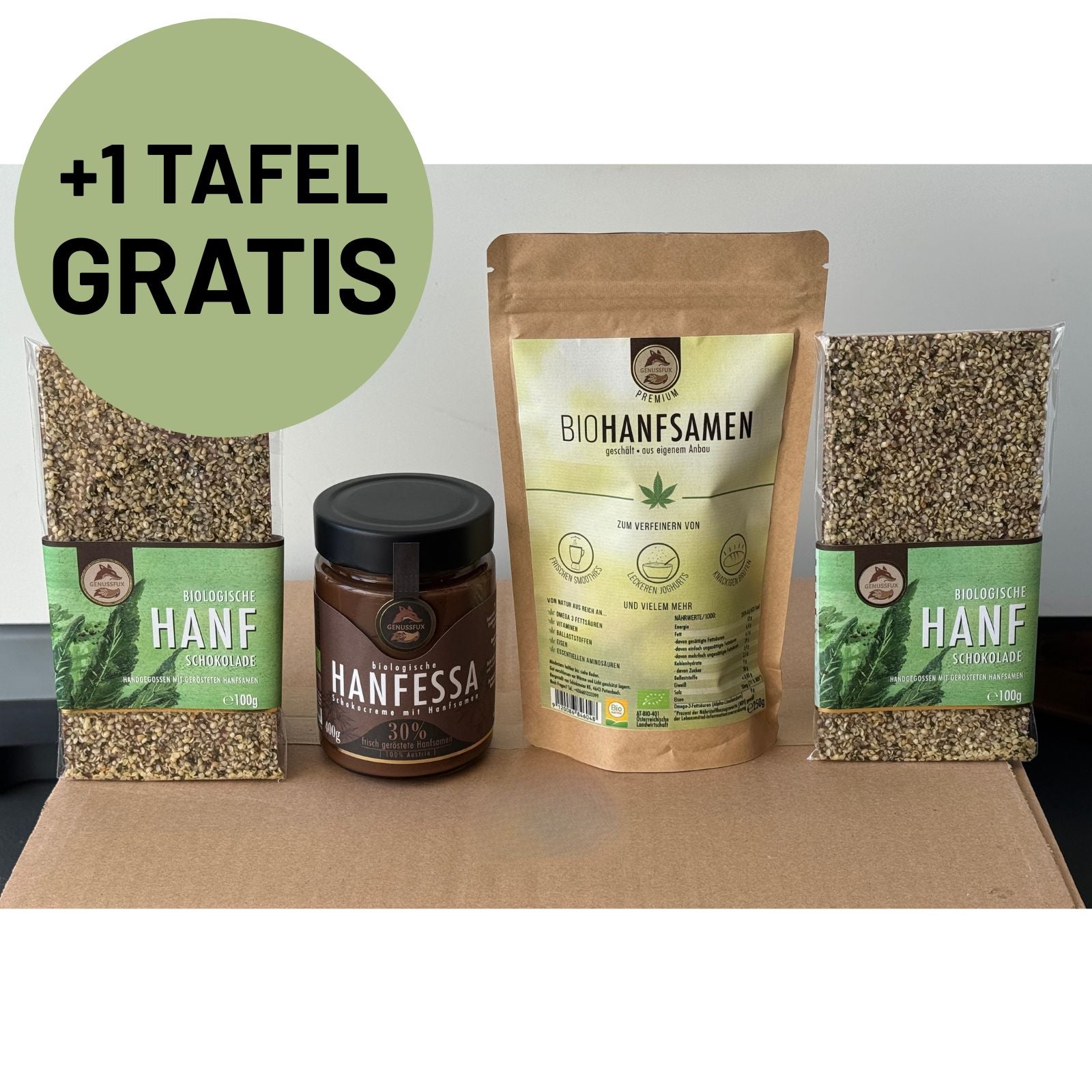 Hanfsamen-Set