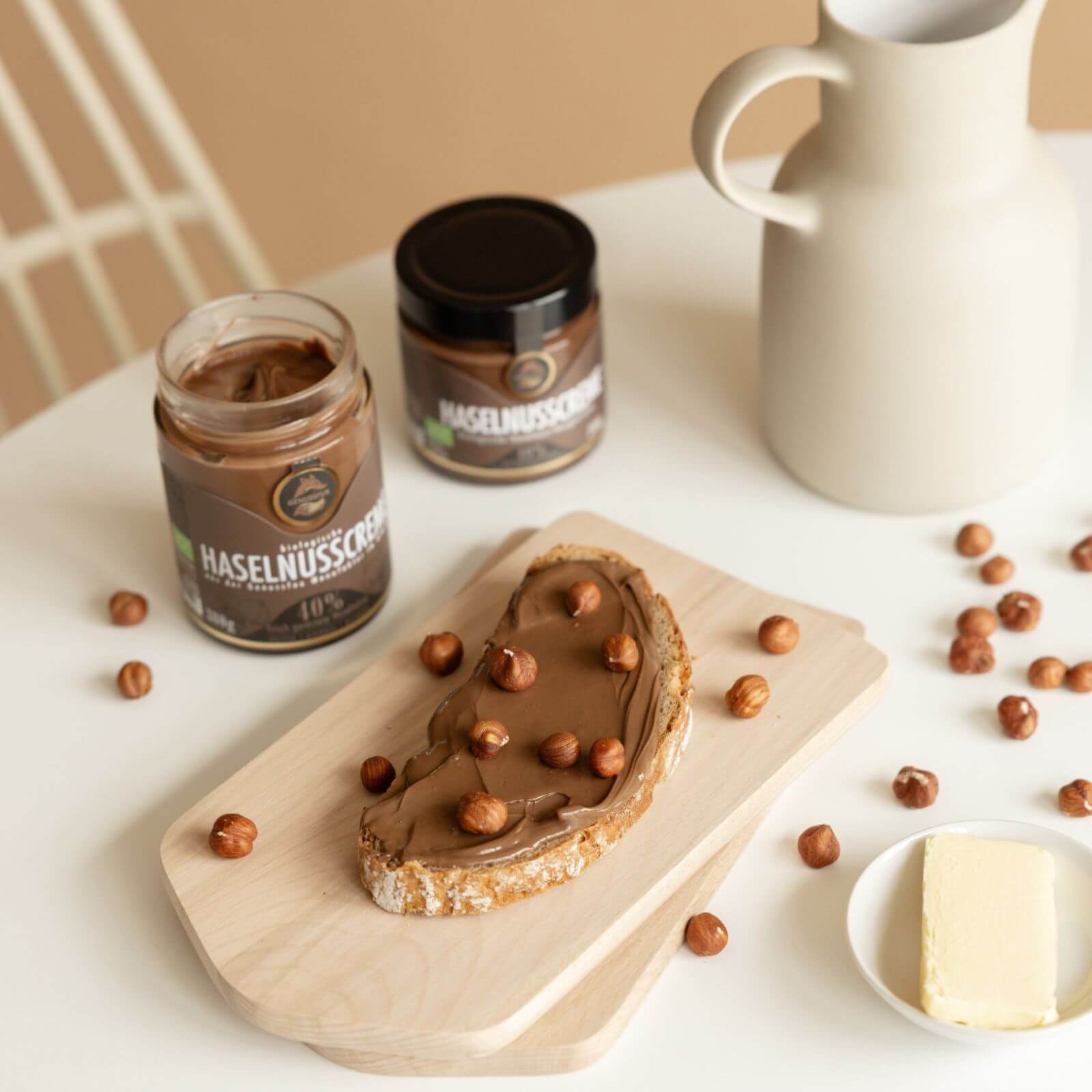 Bio-Haselnusscreme