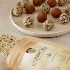 Bio-Hanfsamen geschält