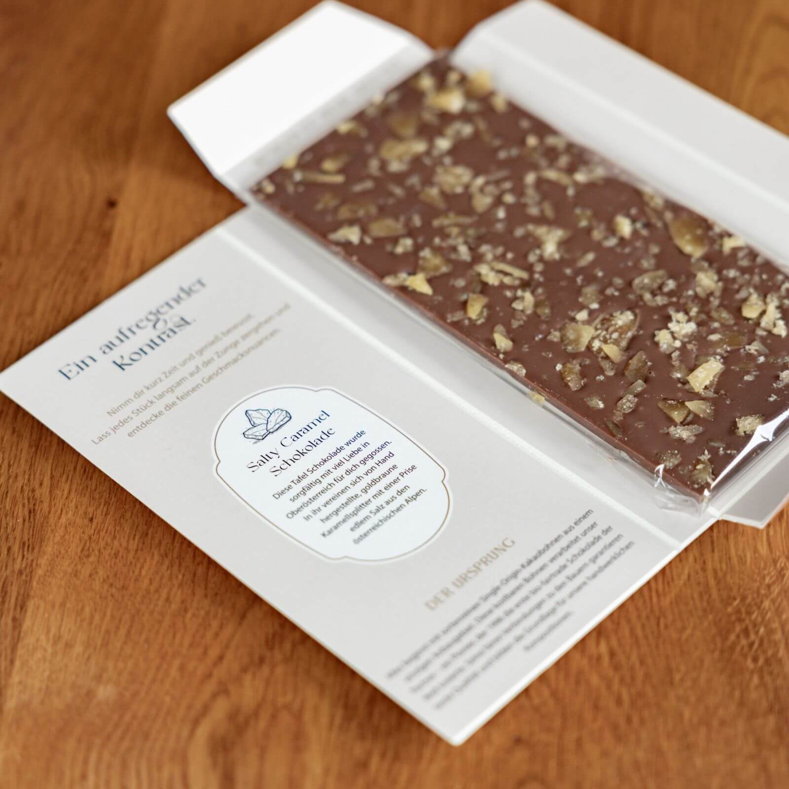 Bio Salty Caramel Crunchy Schokolade