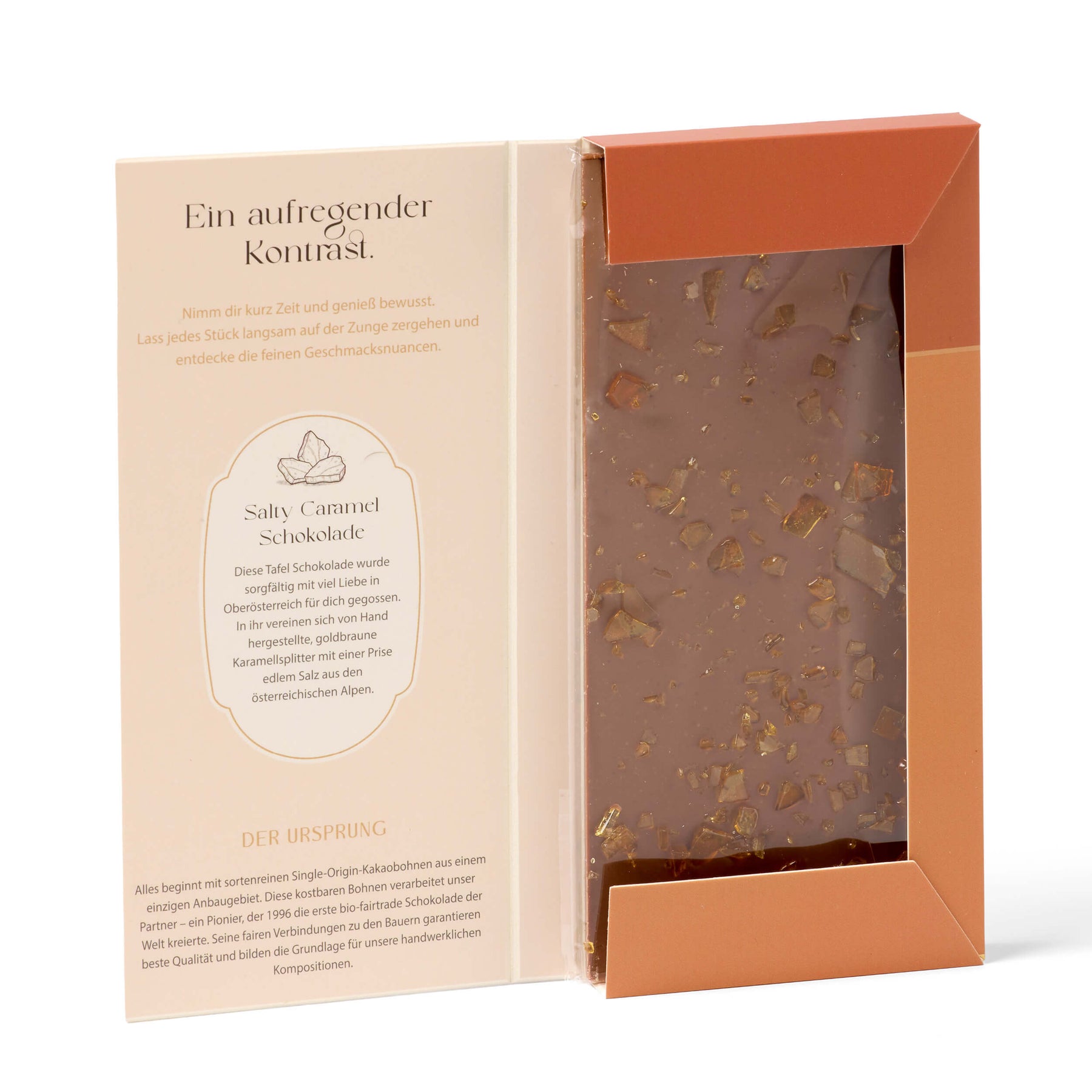 Bio Salty Caramel Crunchy Schokolade