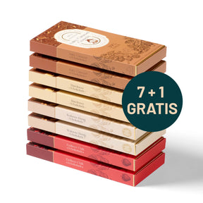 Schokoladen-Set 7 + 1 gratis