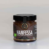Glas Genussfux Hanfessa Nougatcreme (280 g) mit 30 % gerösteten Bio-Hanfsamen, palmölfrei und handgemacht in Österreich