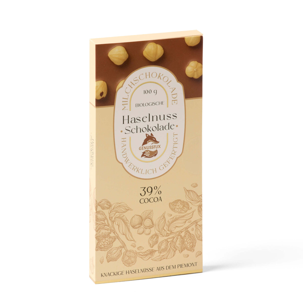 Bio-Haselnuss-Schokolade