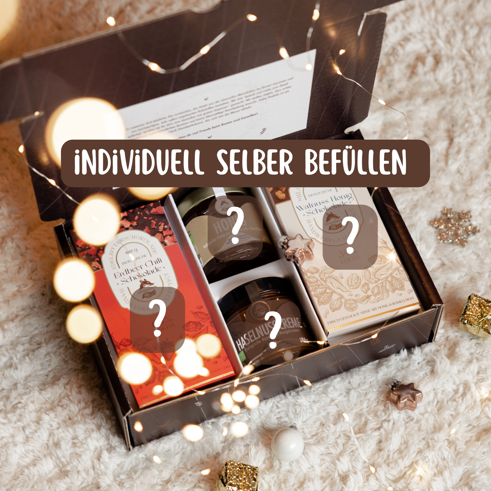 Geschenkkarton zum selbst Befüllen